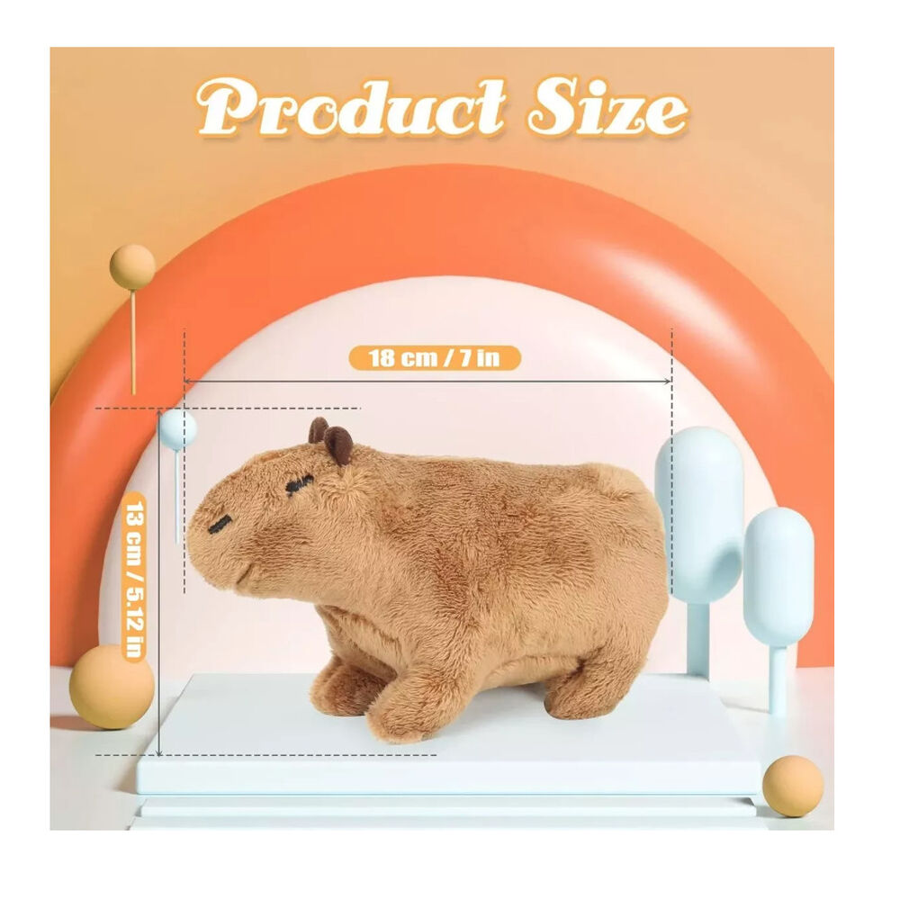 Muñeco Capibara Peluche Lindo Juguete Kawaii image number 2.0