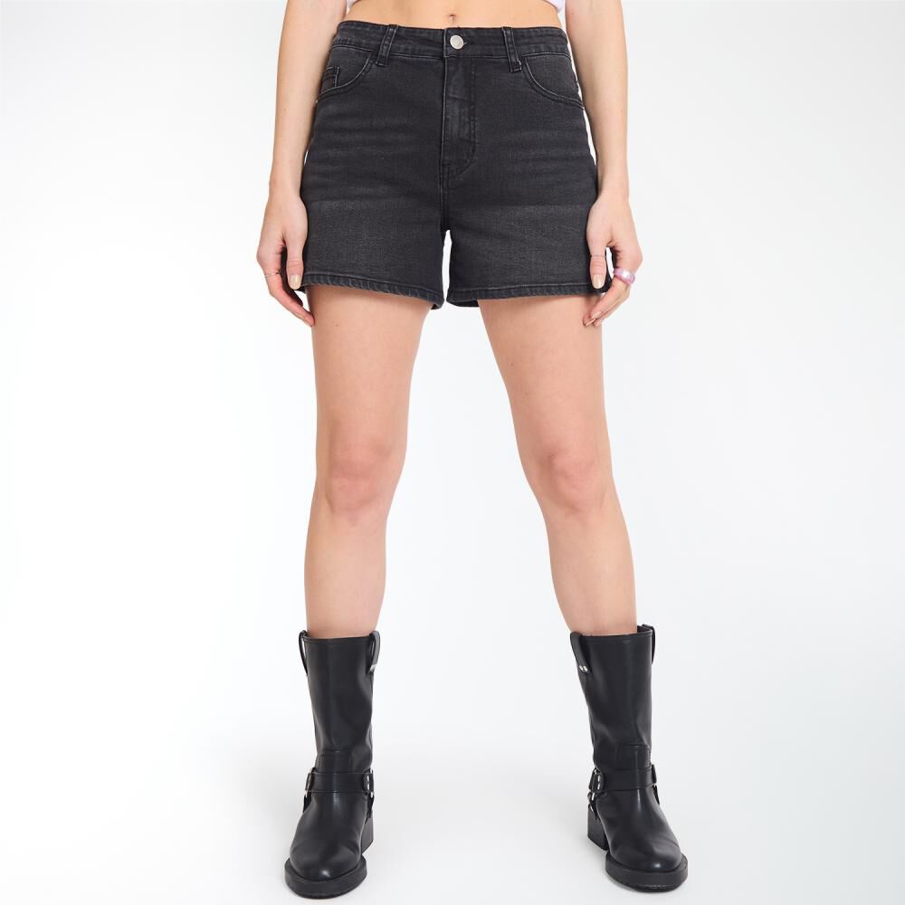 Short Denim Tiro Medio Super Skinny Mujer Freedom image number 0.0