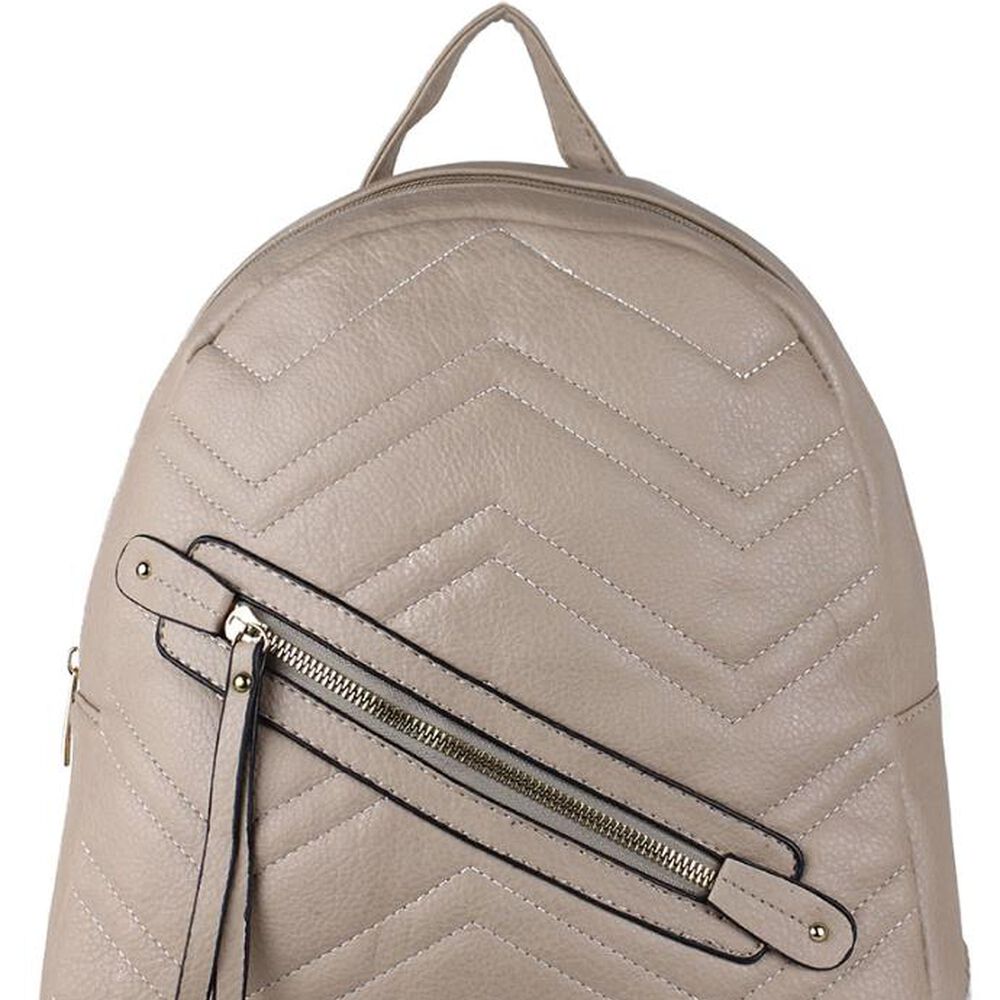 Mochila De Mujer Suvan Beige Park West image number 0.0