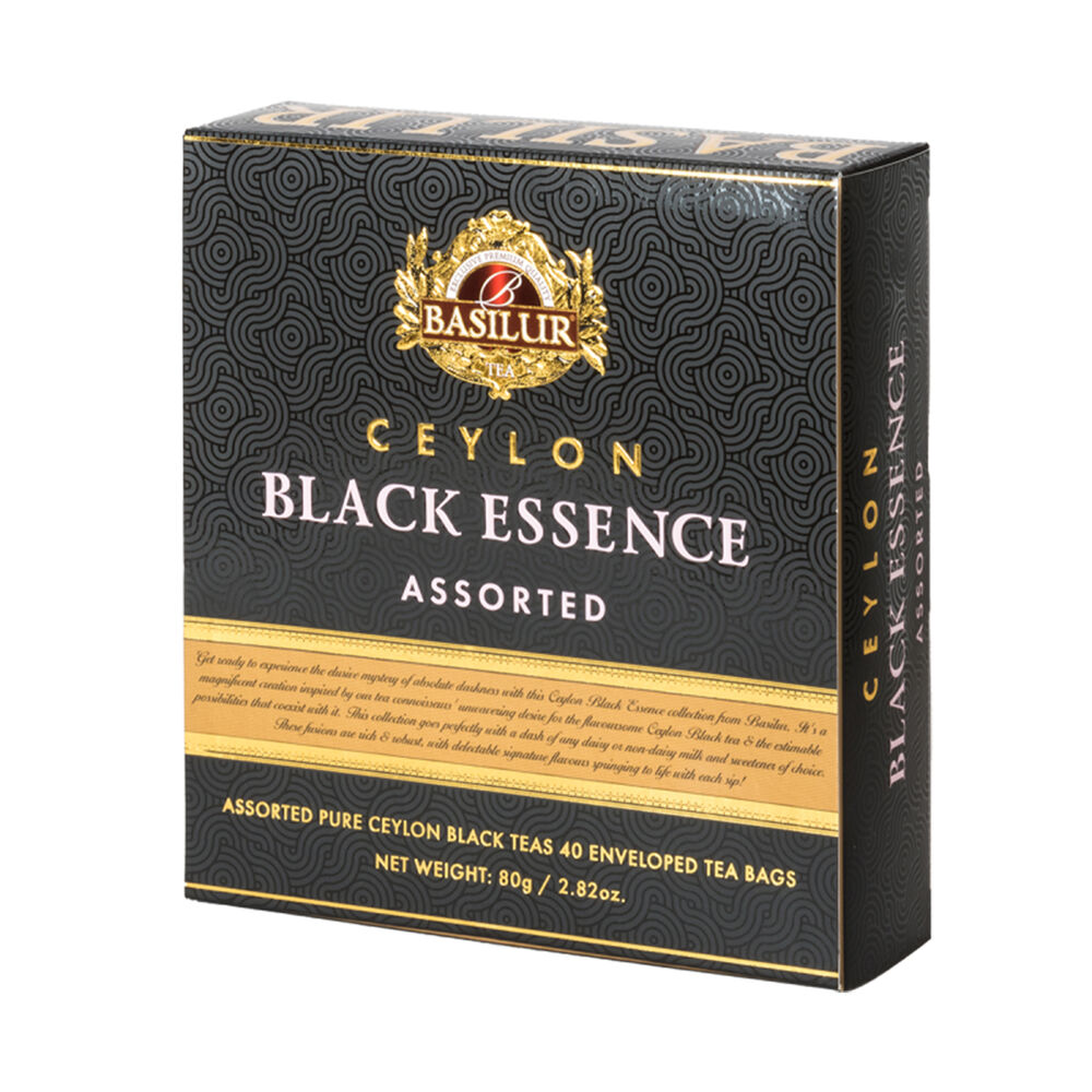 Te Negro Surtido Basilur Black Essence 40 Bolsas image number 3.0