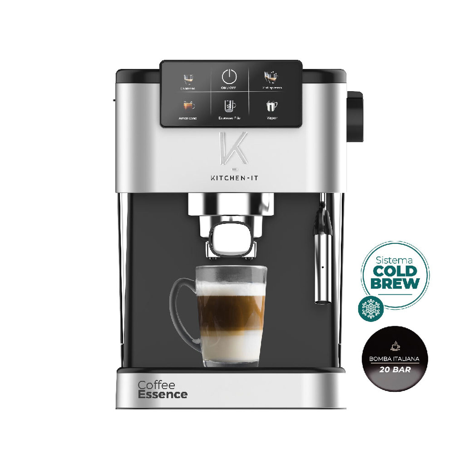Cafetera Espresso Cool Shot 5 En 1