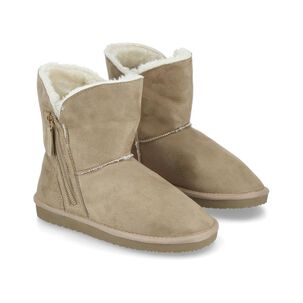 Bota Sherpa Mujer Freedom Beige