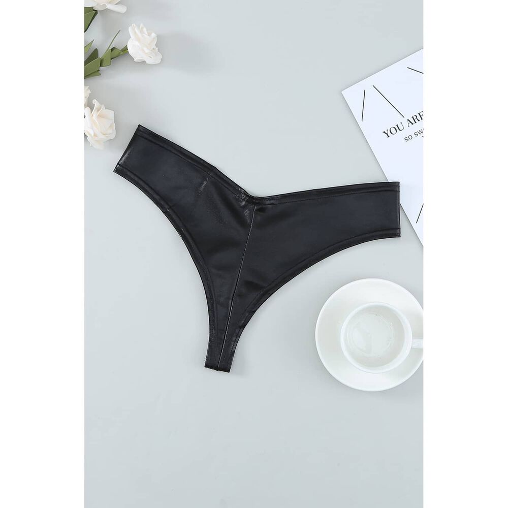 Tanga Calz&oacute;n Sexy Vinilo Lencer&iacute;a Hot Gloriahoon image number 2.0