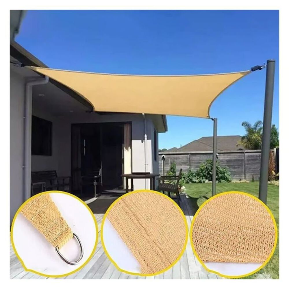 Toldo Vela Cuadrado Sombreado 4x4 Mts image number 1.0