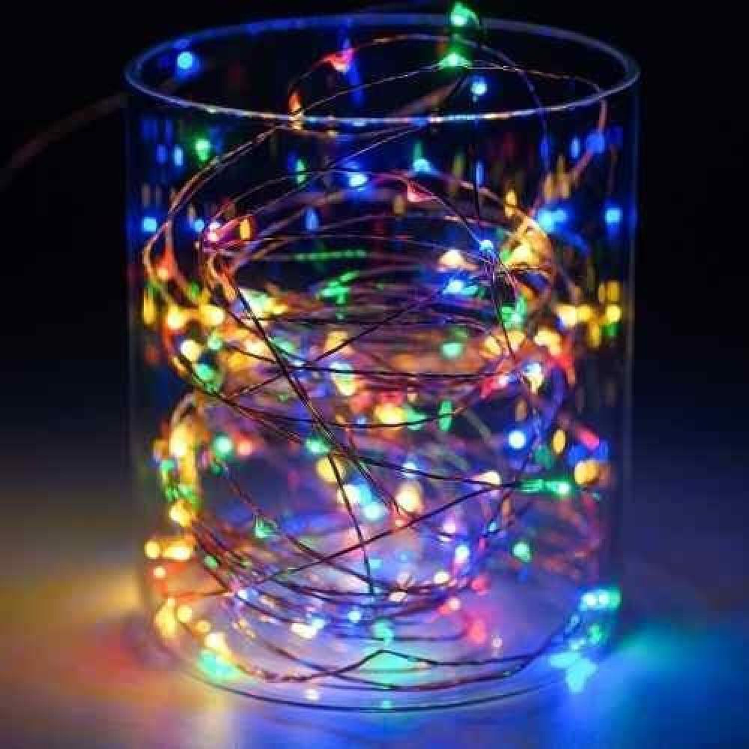 Luces Micro Led Hadas Pilas 2 Metros Colores Pilas Incluidas image number 12.0
