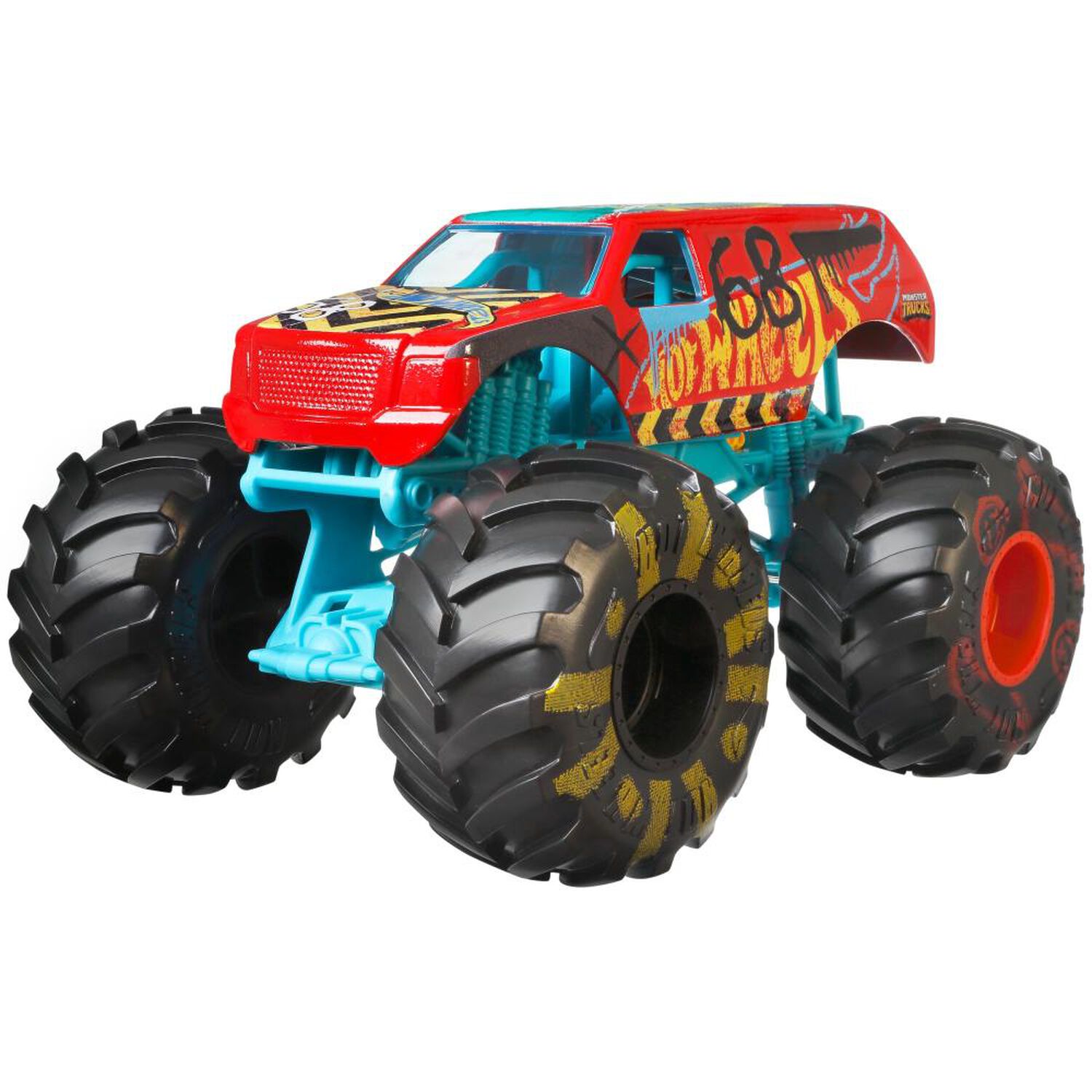 Auto De Juguete Hotwheels Monster Trucks 1:24 image number 1.0