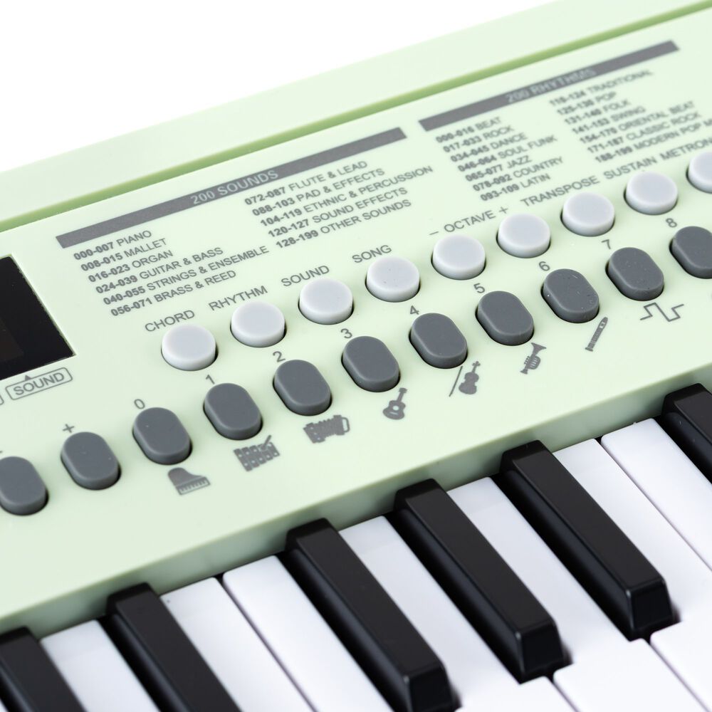 Teclado Musical Piano 37 Notas Ton-color Green Tonic image number 2.0