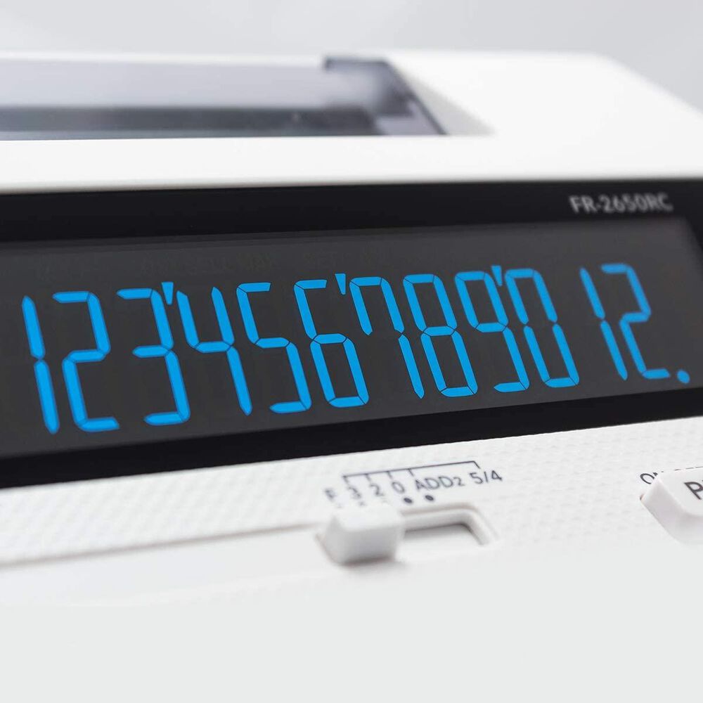 Calculadora Casio Con Rollo Fr-2650rc Pro Edition image number 5.0