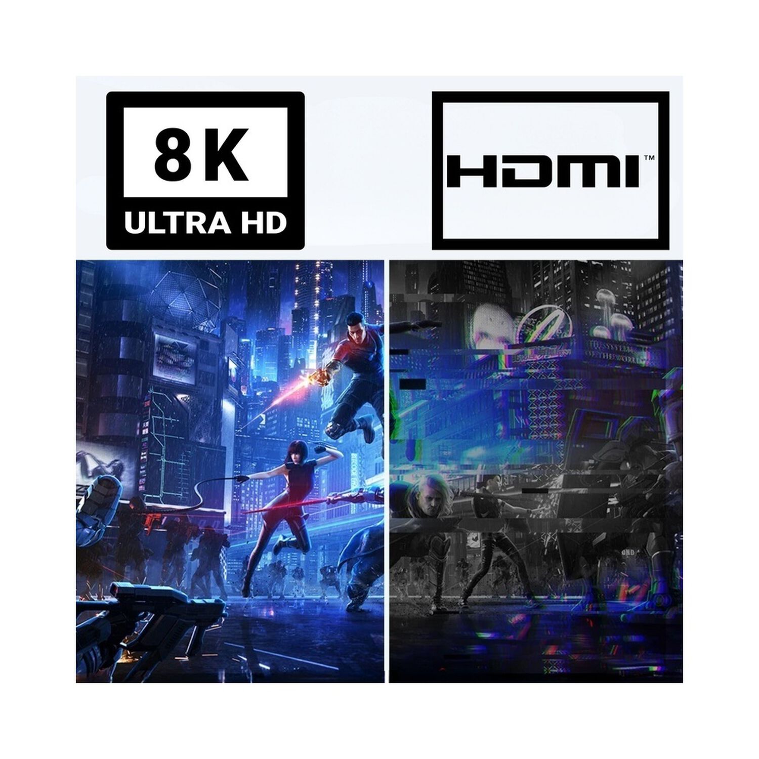 Cable Displayport 8k - Ultra Hd Hbr 165 Hz 1.8m Profesional image number 3.0