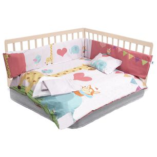 Set De Cuna Bebesit Jirafa 5 Piezas