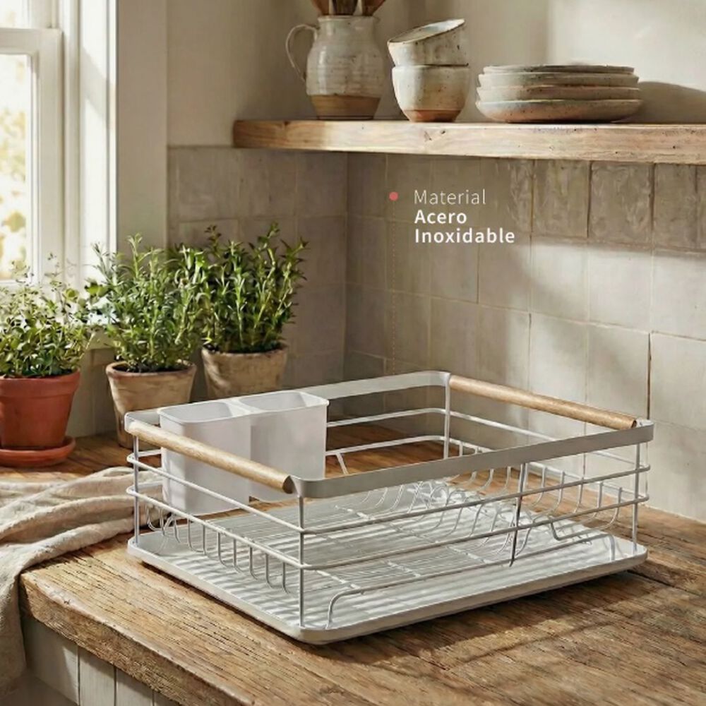 Secador Escurridor De Platos Inoxidable image number 2.0