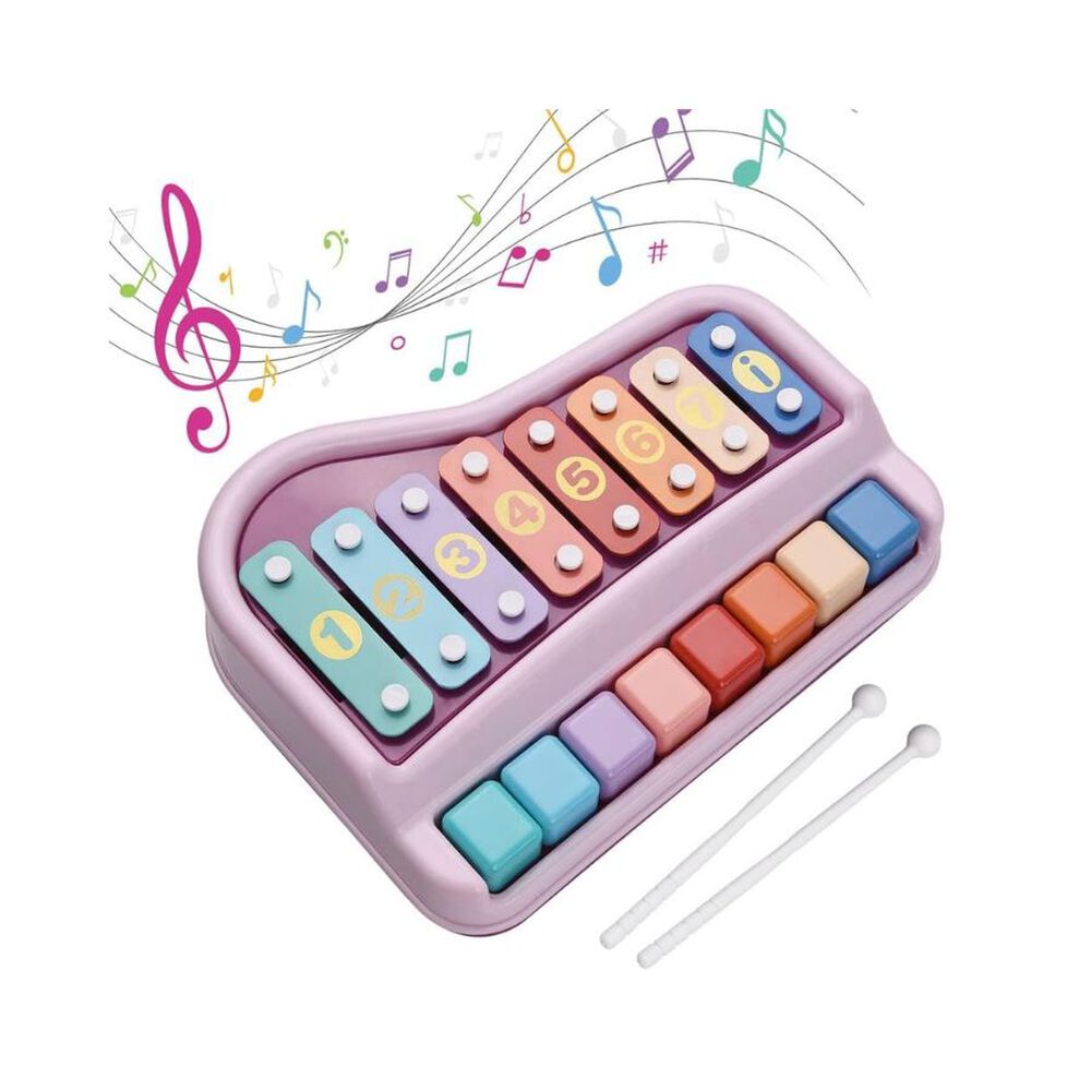 Piano De Juguete Musical Infantil 2 En 1 image number 1.0