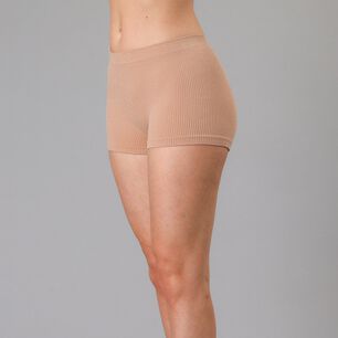 Pack Boyshort Rib Lurex Flores Mujer 25408-245