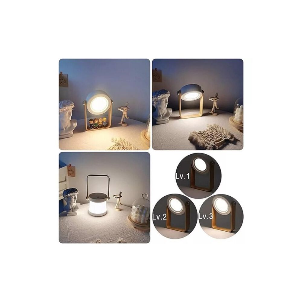 L&aacute;mpara De Mesa Plegable 4 En 1 Luz Telesc&oacute;pica Port&aacute;til image number 2.0