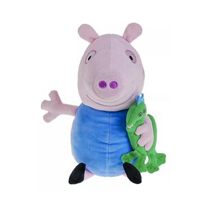 Juguete Peluche Peppa Pig 30cm Con Mascota George Infantil