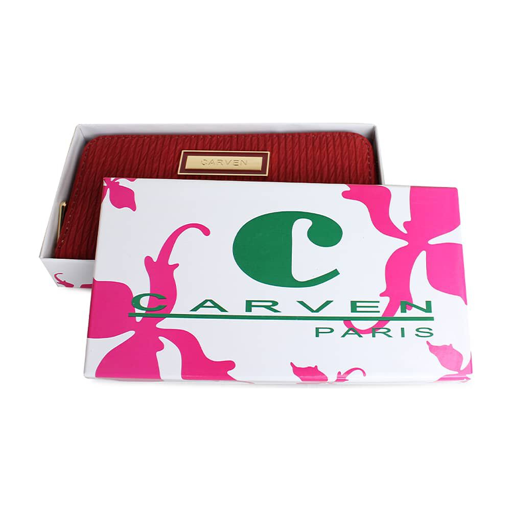 Billetera Mujer Abby Roja Carven image number 4.0