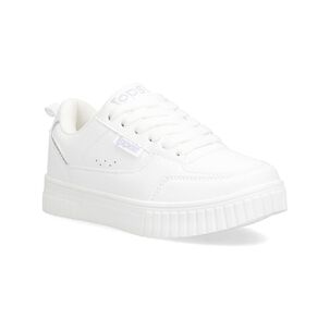Zapatilla Infantil Niña Topsis White