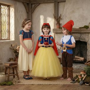 Disfraz Princesas Blanca Nieves Ni&ntilde;a Disney