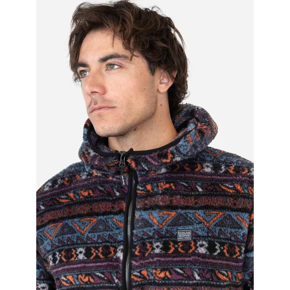 Polerón Chiporro Cuello Alto Con Capucha Hombre Maui And Sons image number 3.0