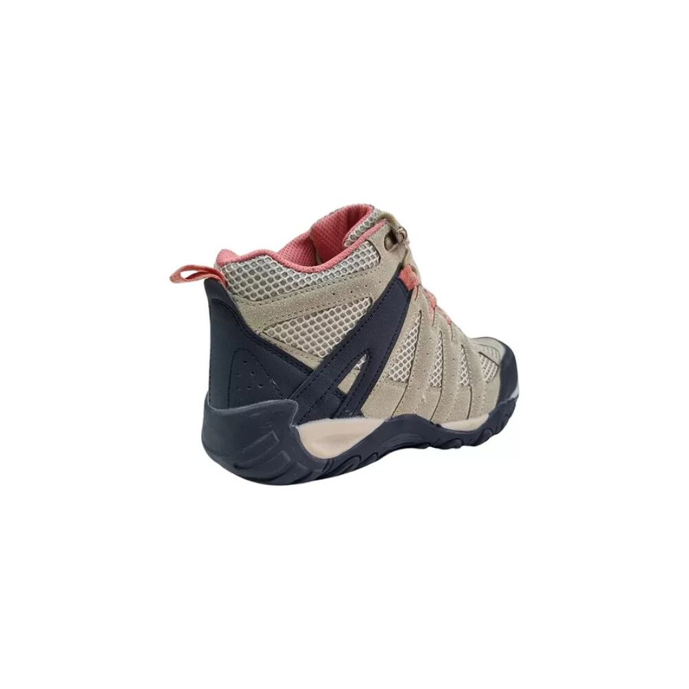 Botines Mujer Outdoor Trekking Montañismo image number 2.0