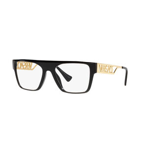 Lentes &Oacute;pticos Negro Pulido Versace