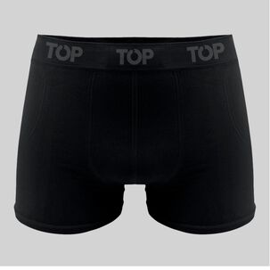 Pack 3 Boxer Medio Algod&oacute;n Sin Costuras Top