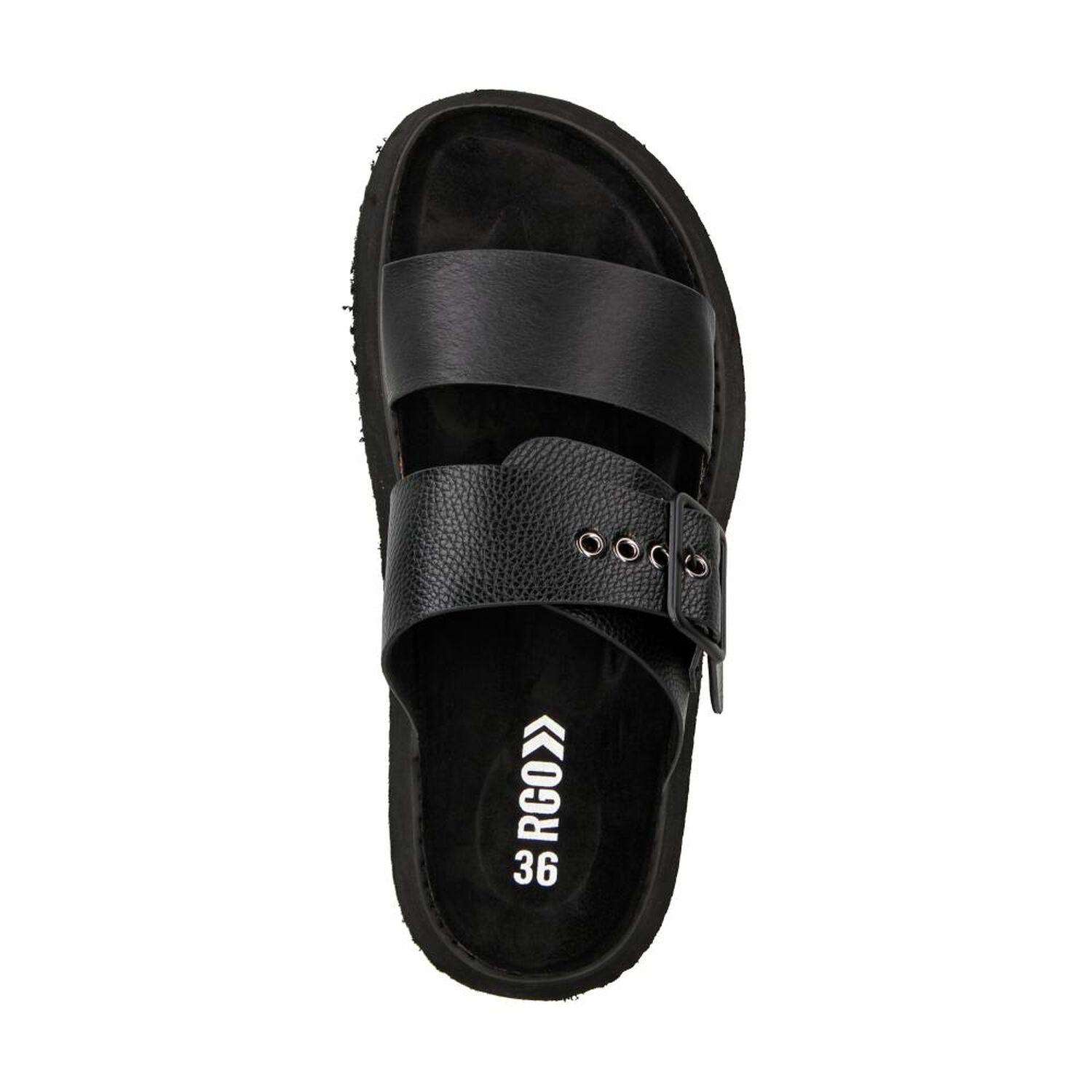 Sandalia Mujer Rolly Go Black image number 4.0