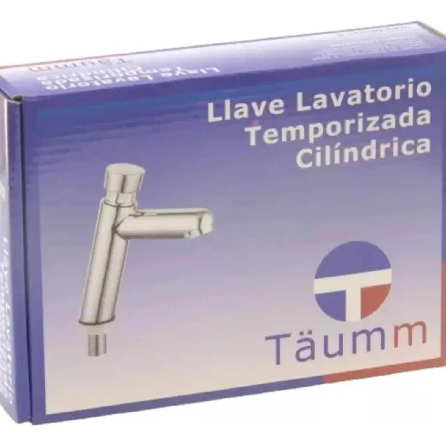 Llave Grifo Lavatorio Temporizada Cilindrica Marca Taumm image number 5.0