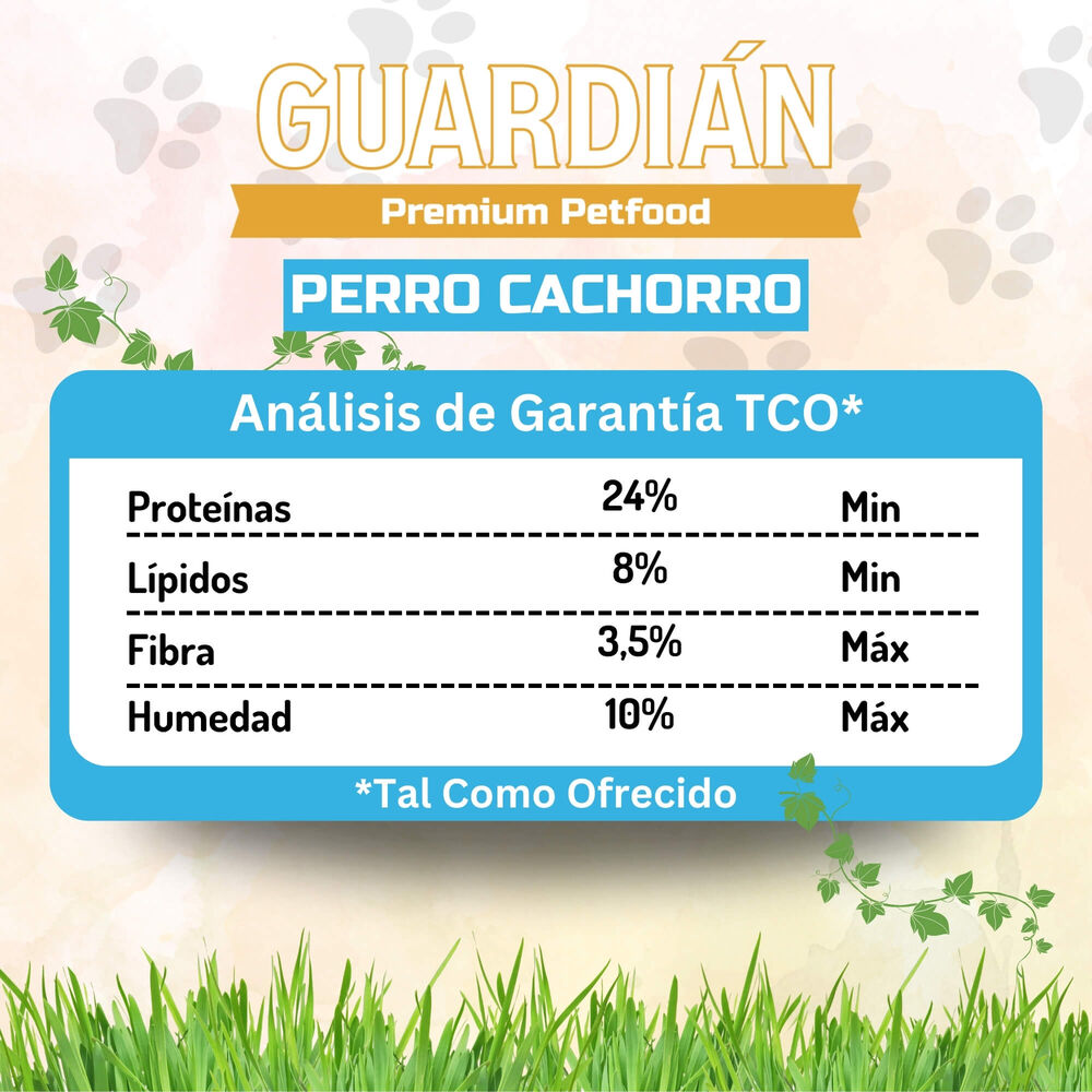 Alimento Para Perro Cachorro Guardián 9kg image number 2.0