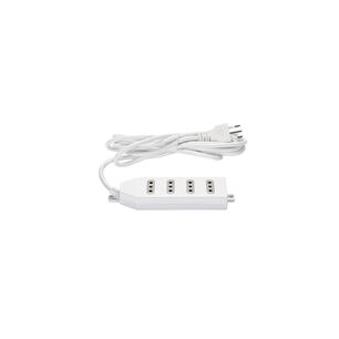 Zapatilla Alargador 3mt 4 Entradas Blanco