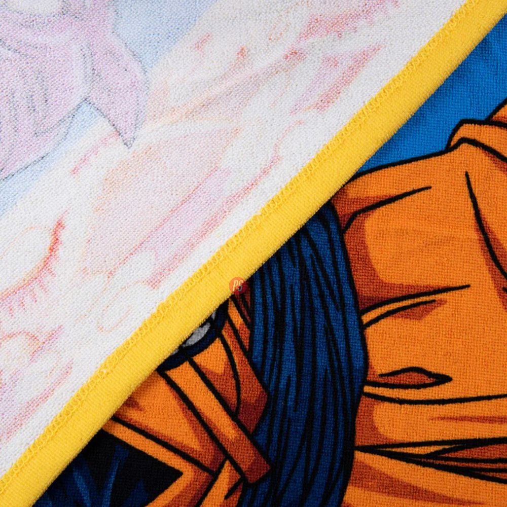 Toalla De Playa Dragon Ball Team 70x140cm Con Bolso - Ps image number 2.0