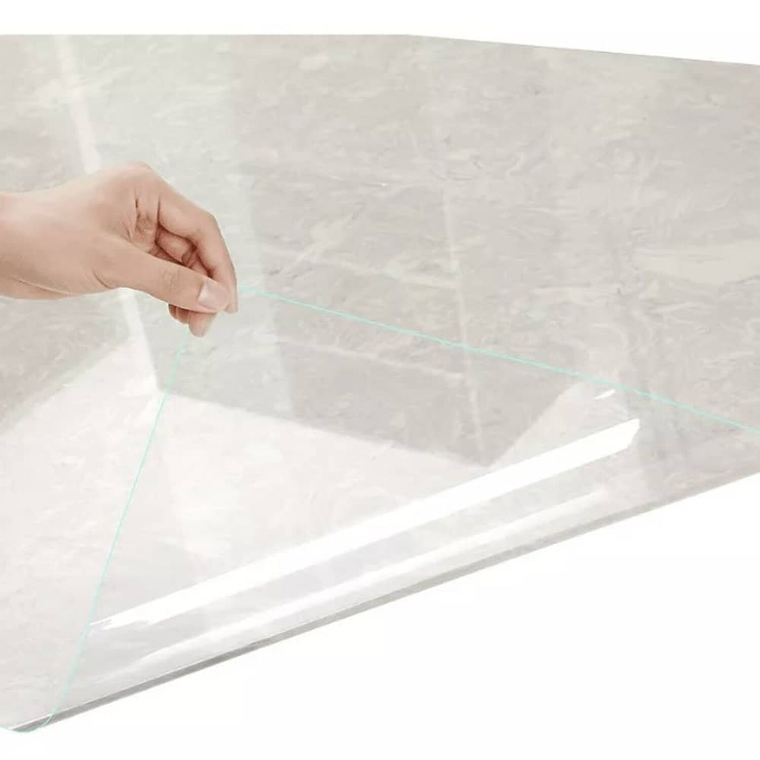 Mantel Transparente Premium 1mm Grueso Protector 90x183cm image number 0.0