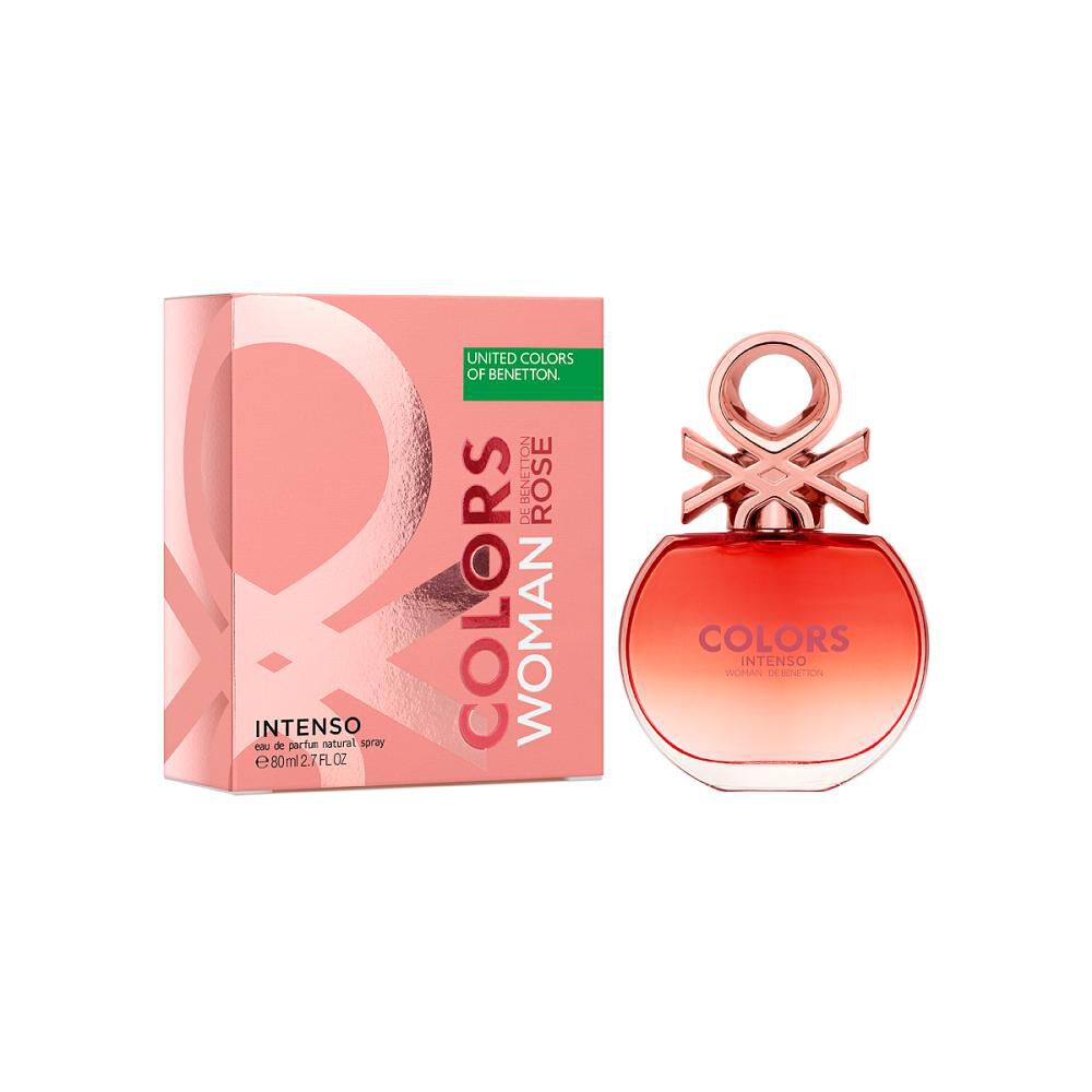 Perfume mujer Colors Rose Intenso Benetton / 80 Ml / Eau De Toilette image number 0.0