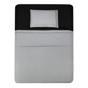 Juego De Sábanas Azhome Bicolor / 1.5 Plazas