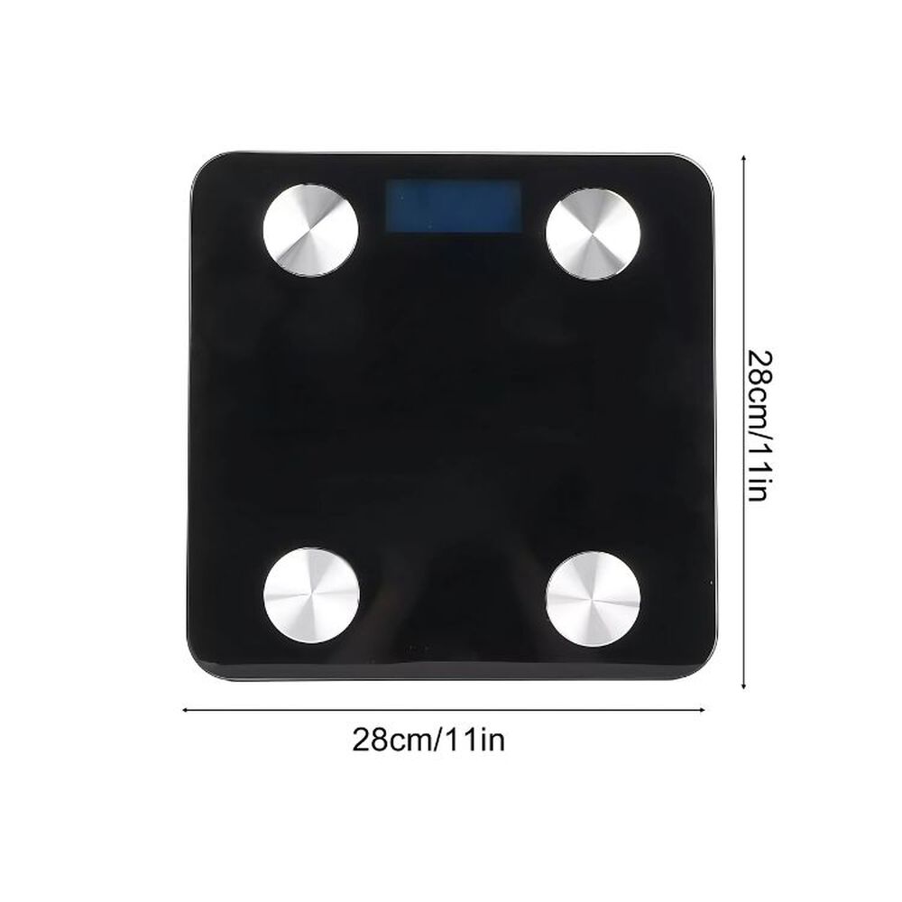 Balanza Pesa Baño Usb Digital Bluetooth Recargable 180kgs image number 1.0