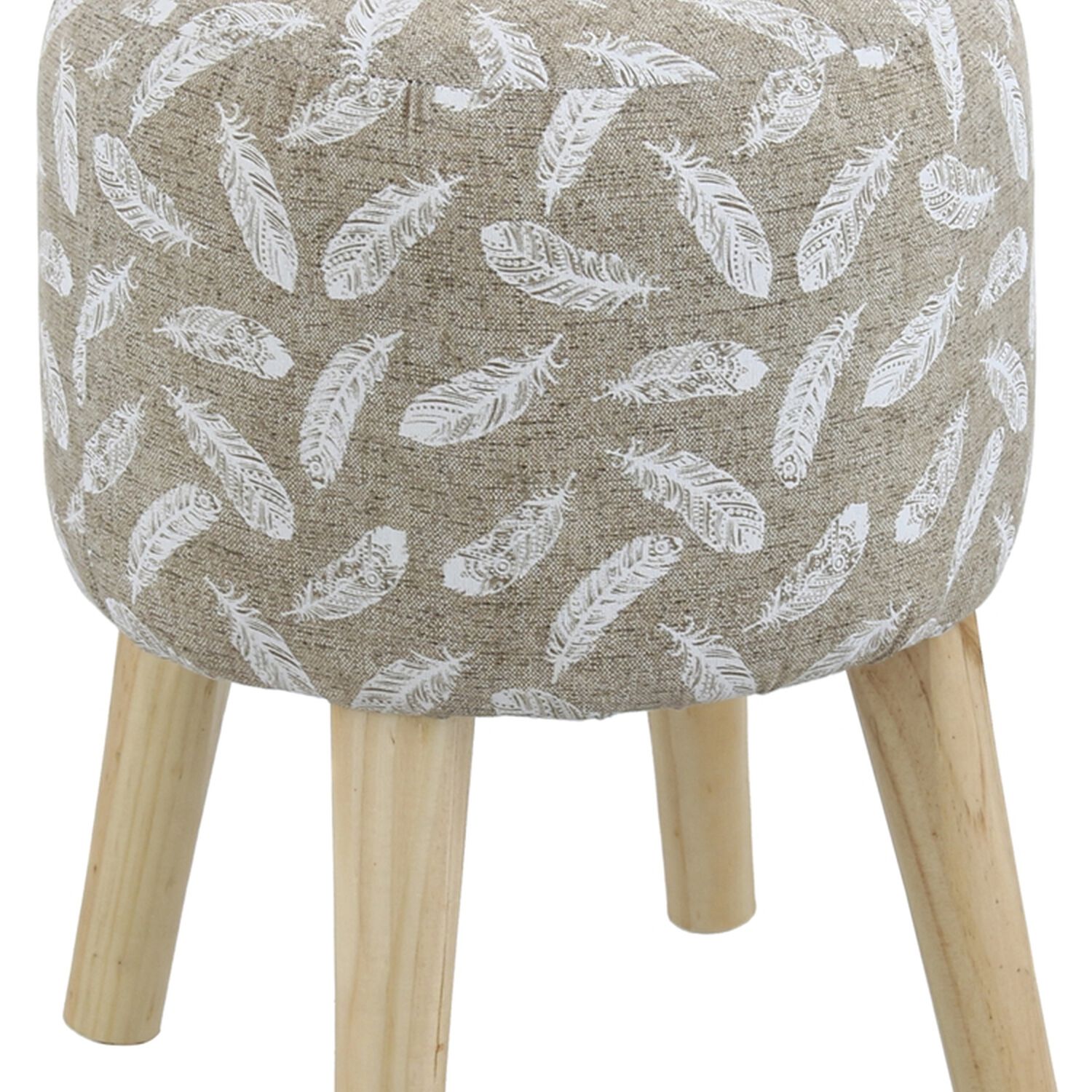 Pouf Bird Pluma 35x35x45 Cm M&aacute;xima Design image number 1.0