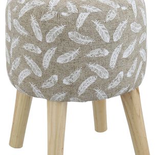 Pouf Bird Pluma 35x35x45 Cm M&aacute;xima Design