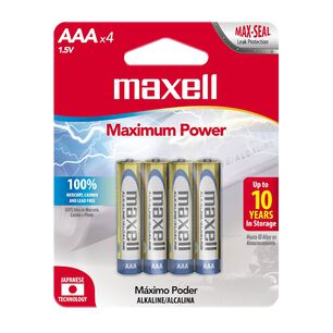 Pack 48 Pilas Alcalinas Aaa Blister 4 Uds.