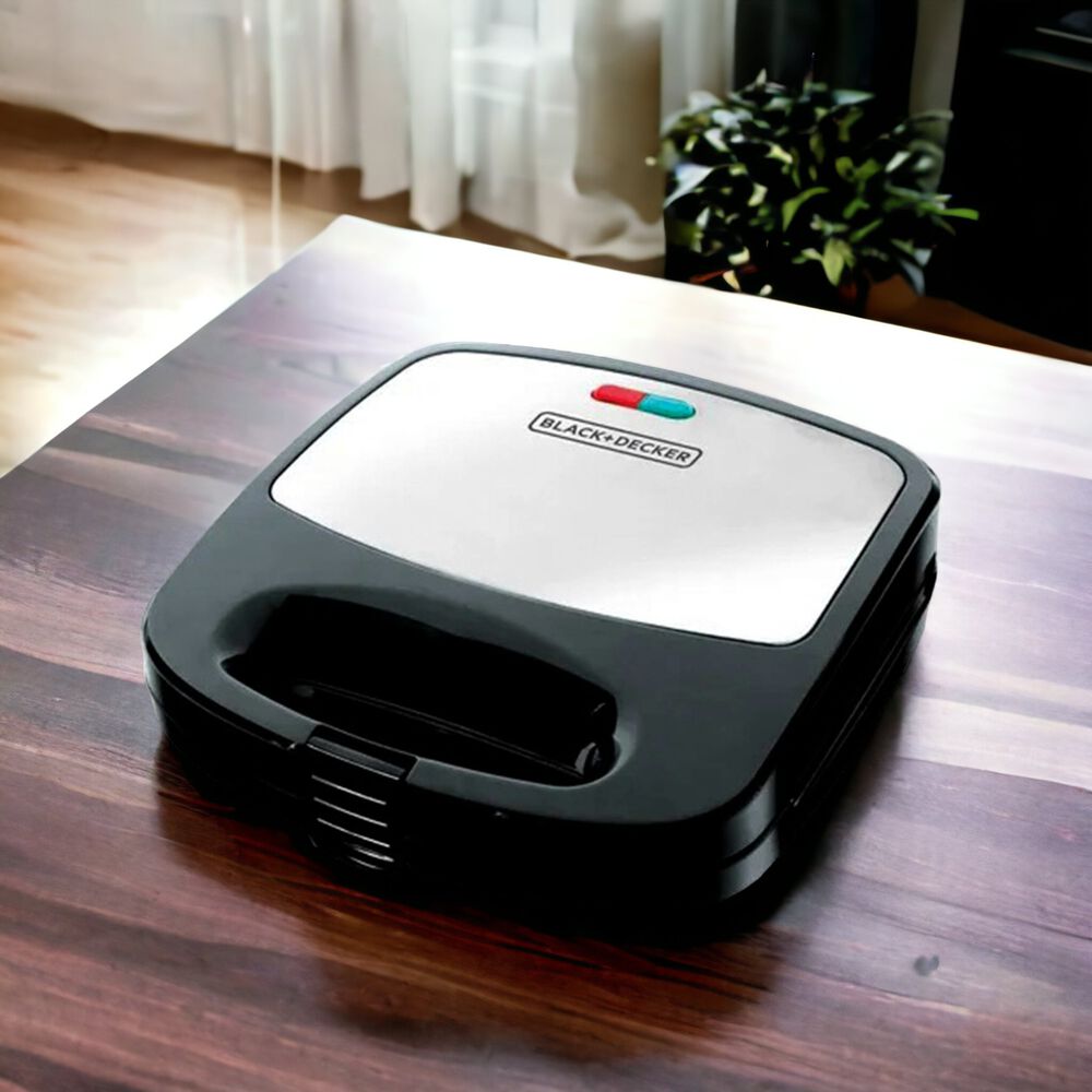 Sandwichera + Parrilla + Waflera Black + Decker Wm2000s-cl image number 11.0