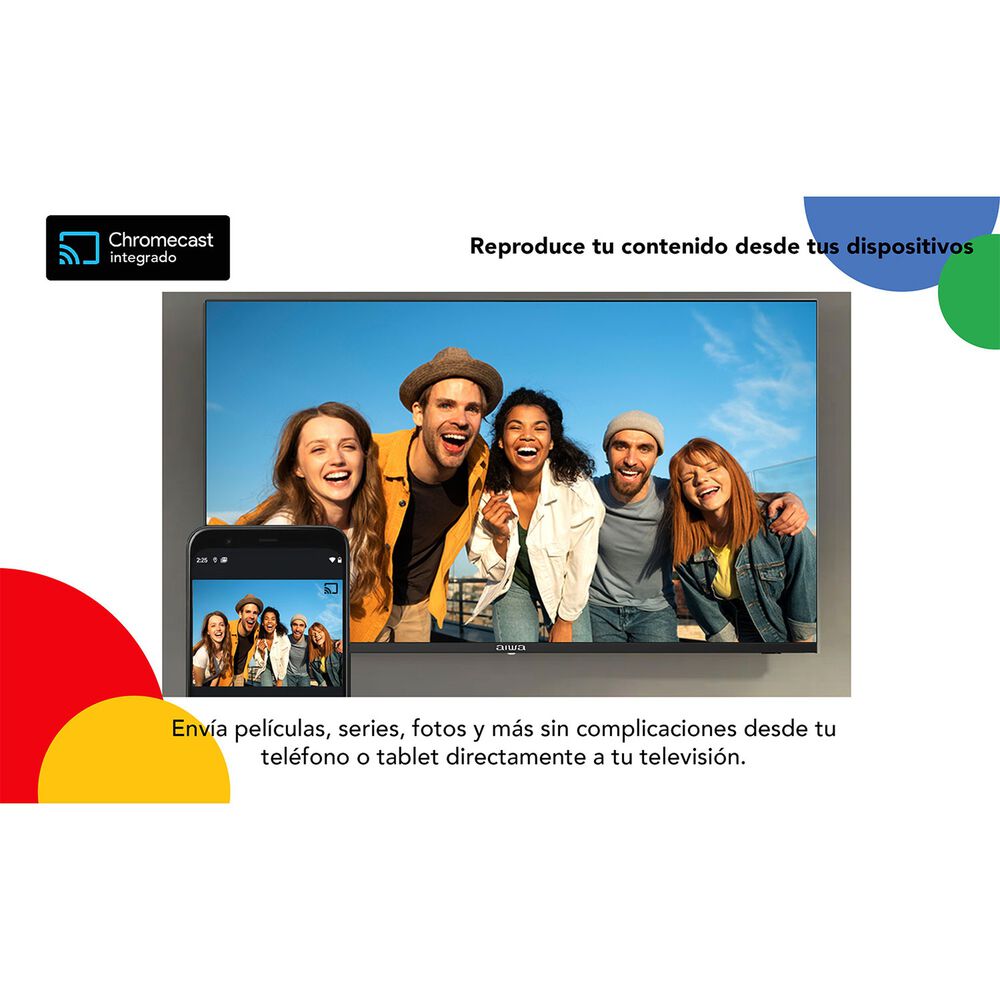 Smart Tv Aiwa 70'' 4k Ultra Hd Qled Google Tv Aw-70b4qfg image number 9.0