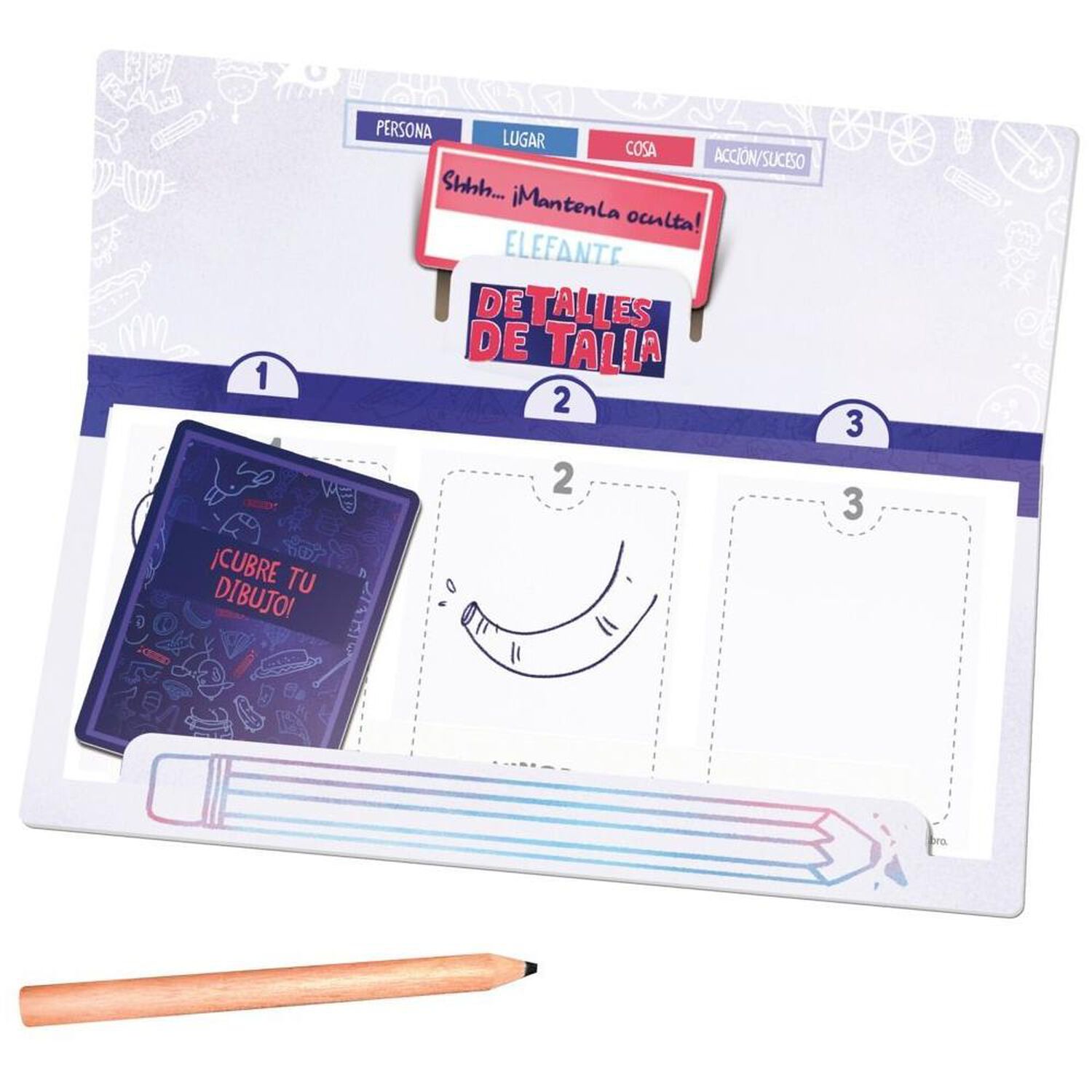 Juego De Mesa Hasbro Games Detalles En Talla image number 2.0