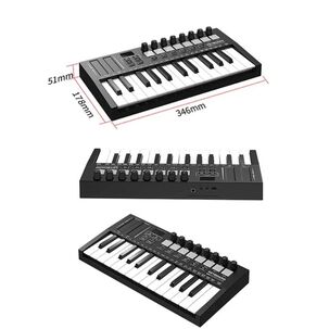 Teclado Midi 25 Teclas Controlador Musical Piano Usb