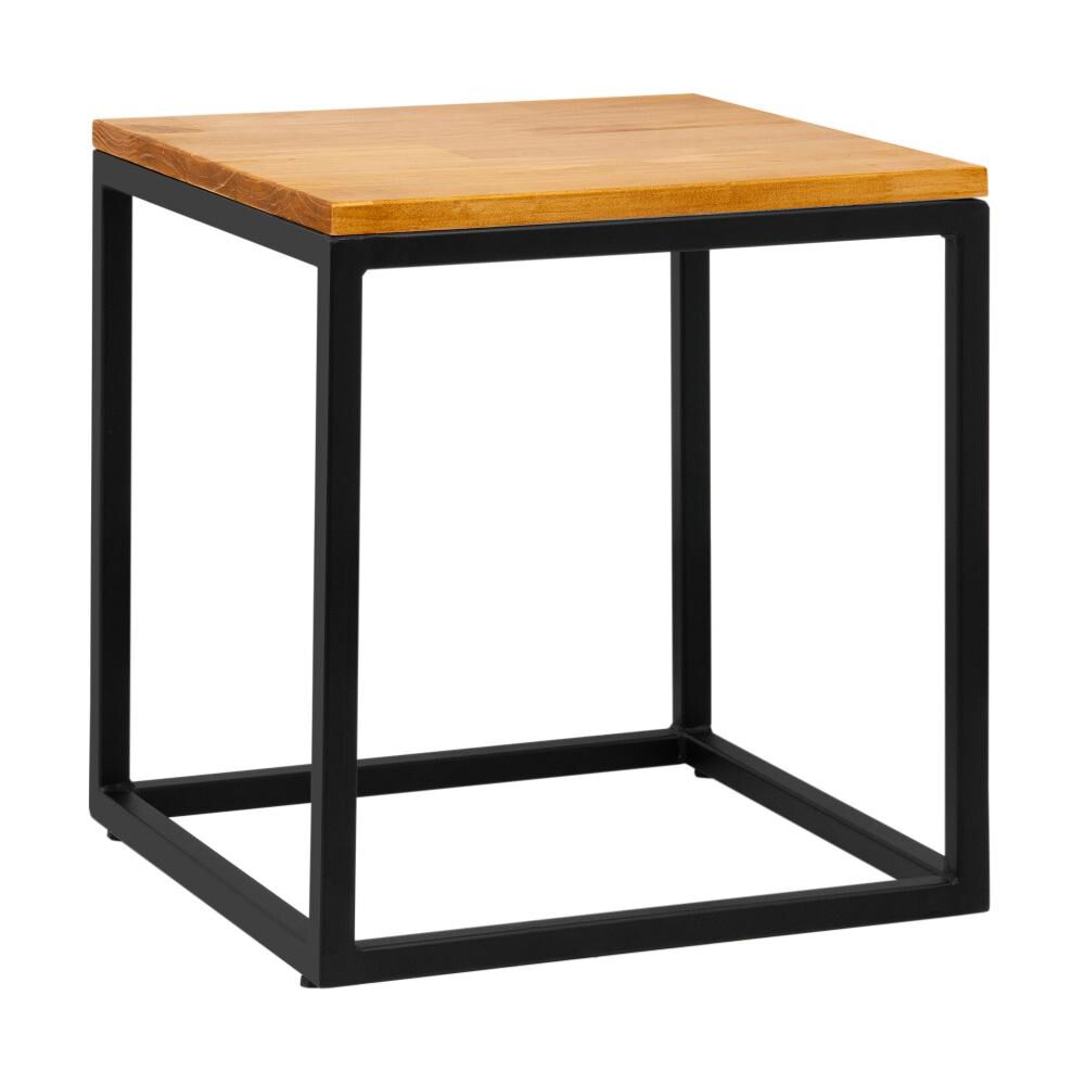 Mesa Lateral Mons Madrid Madera Fierro image number 1.0