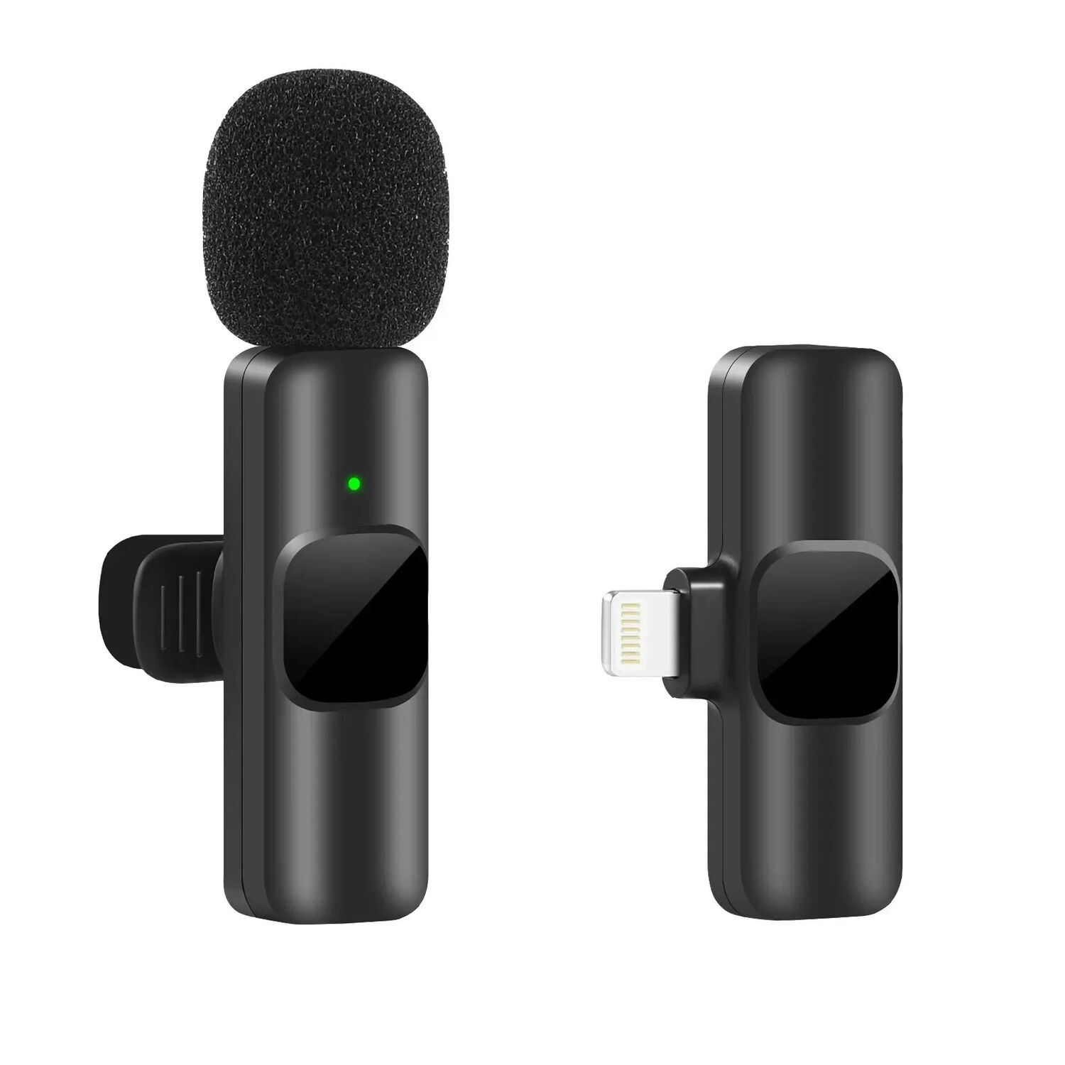 Micr&oacute;fono Lavalier Inal&aacute;mbrico Port&aacute;til Para Ios 2 Unidades image number 3.0