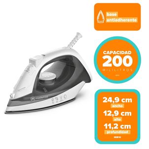 Plancha Con Base Antiadherente Con Vapor Vertical Mir10