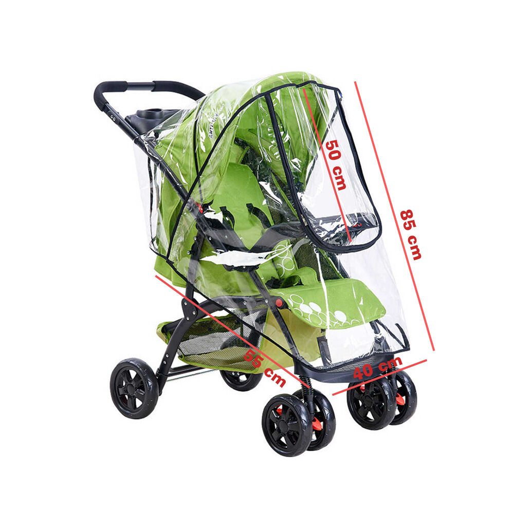 Funda Cochecito Impermeable Protector Viento Lluvia Ventana image number 2.0