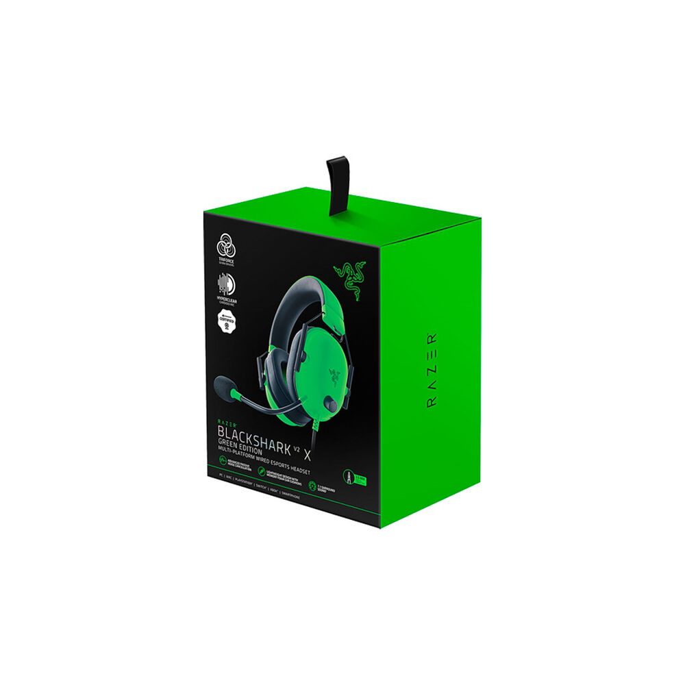 Audífonos Razer Blackshark V2 X 7.1 3.5mm Verde image number 3.0