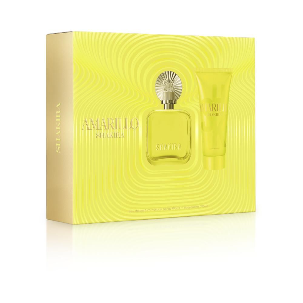 Set De Perfumer&iacute;a Amarillo Shakira / 80 Ml / Eau De Parfum + Body Lotion 75 Ml image number 2.0