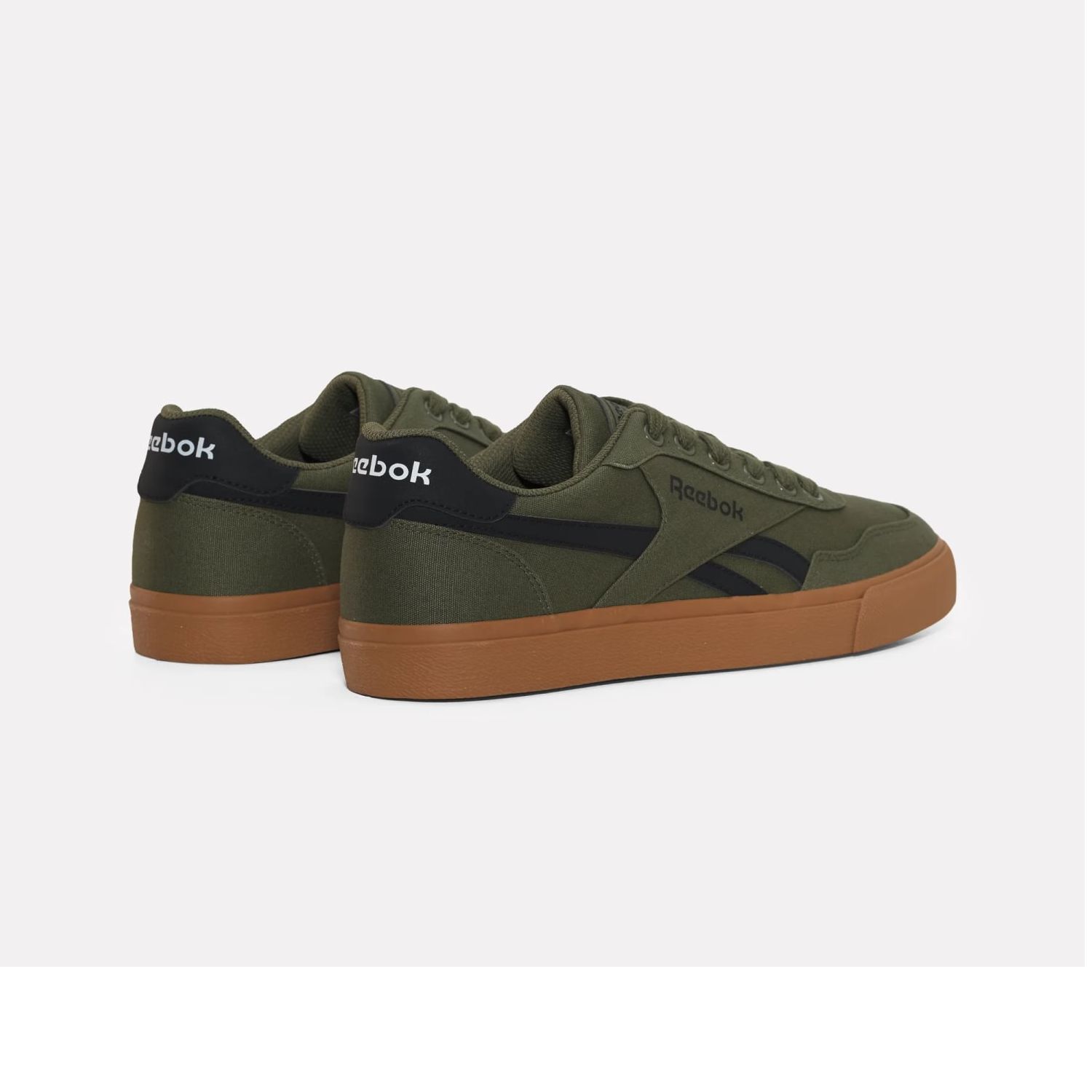 Zapatilla Reebok Court Advance Vulc Hombre Verde image number 2.0