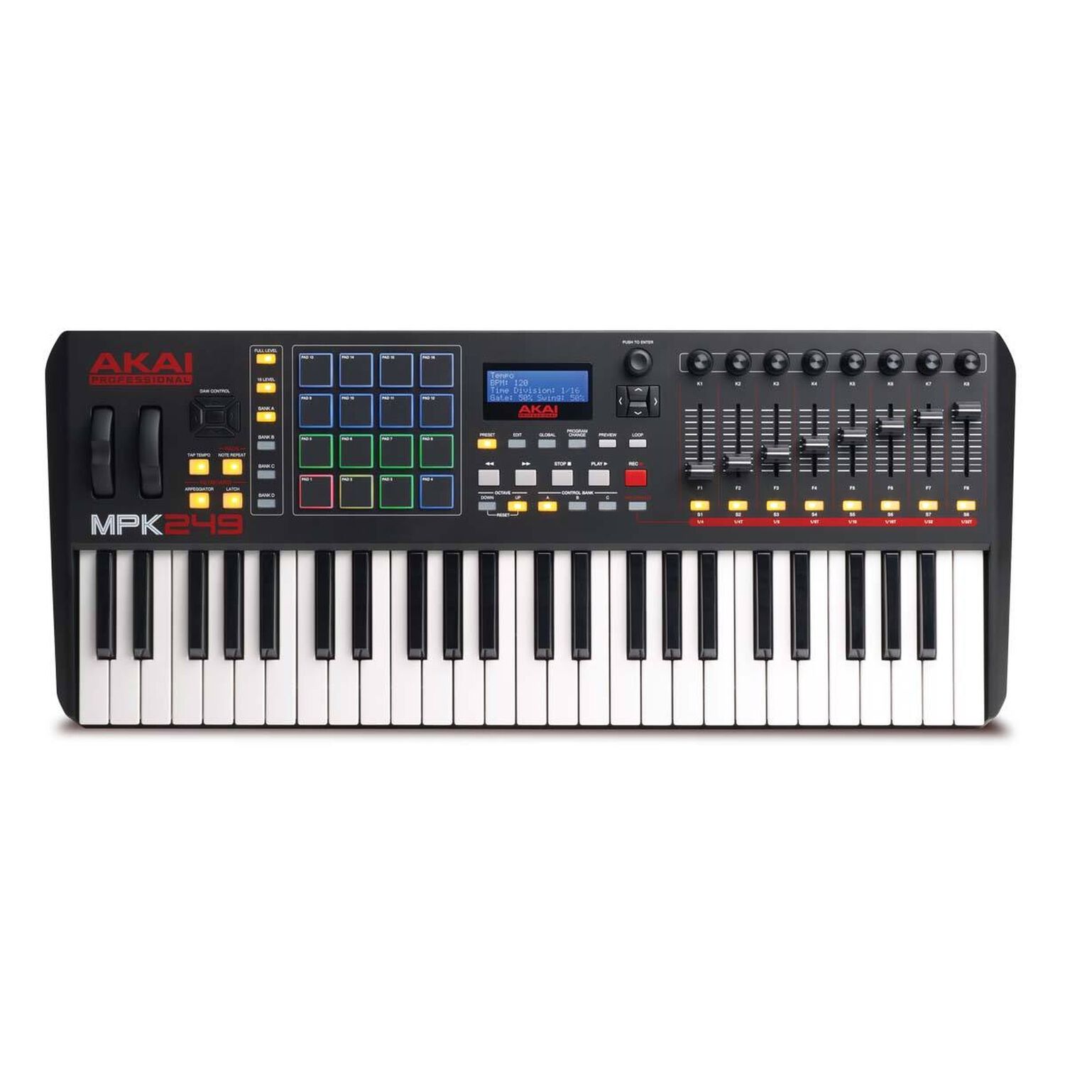 Controlador Midi 49 Teclas Mpk249 - Akai image number 1.0